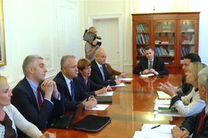 Dinkić razgovara sa delegacijom Svetske banke