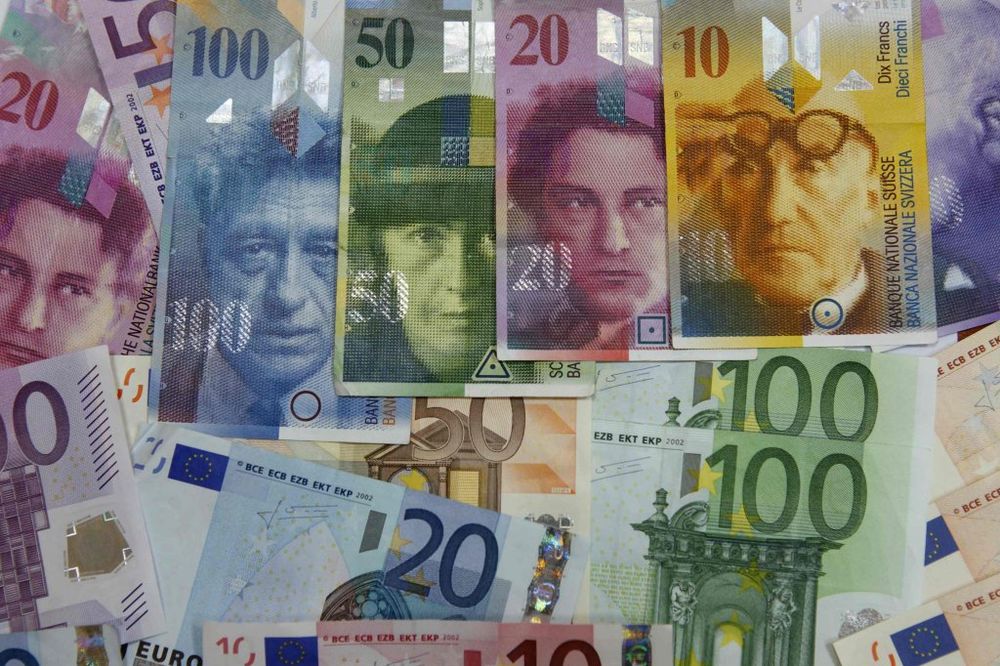 Švajcarska brani kurs franka prema evru
