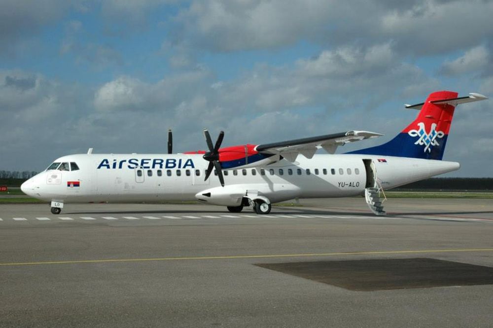 PREDSTAVLJEN NA SRETENJE: Pogledajte ATR 72 u bojama Er Srbije