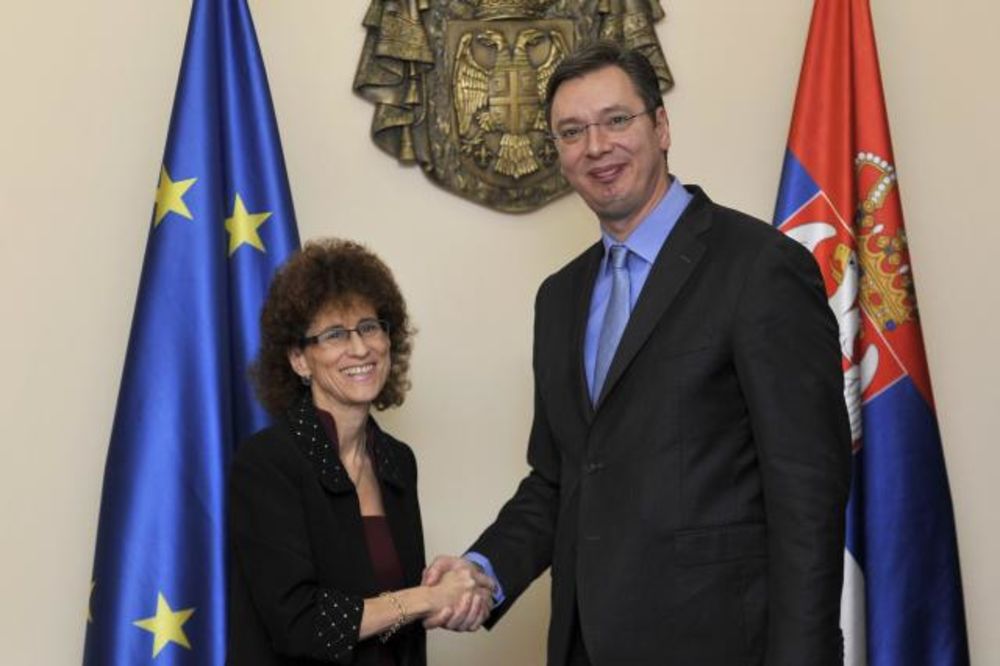 Vučić se sastao sa Elen Goldstin iz Svetske banke