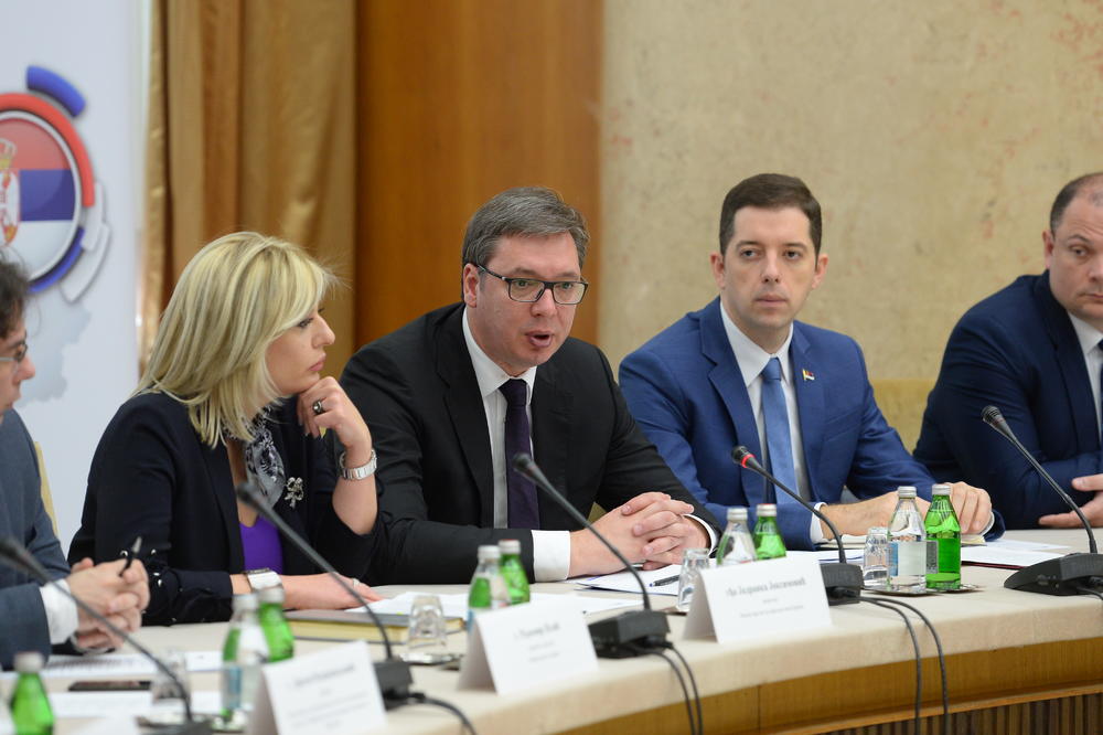 SKUP U PALATI SRBIJA Vučić na sastanku Nacionalnog konventa o EU: Razgovori sa Prištinom biće nastavljeni, ali poverenje nemamo!