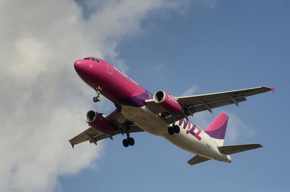 Vizer, Wizz Air, avion