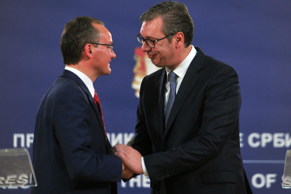 PREDSTAVNIK BUNDESTAGA U POSETI BEOGRADU Vučić i Krihbaum o putu ka EU: Nemačka je iskreni prijatelj Srbije!