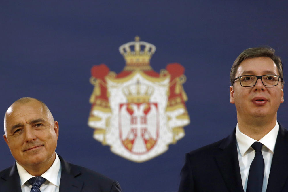 VUČIĆ RAZGOVARAO SA BOJKOM BORISOVIM: Dva predsednika pričali o infrastrukturnim projektima za povezivanje Srbije i Bugarske