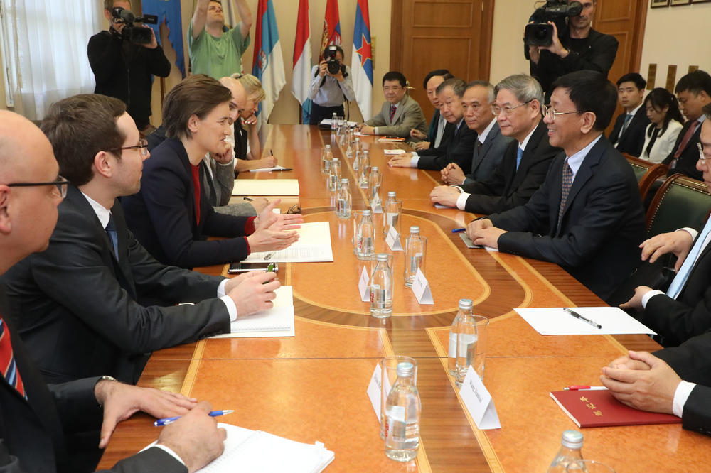 BRNABIĆ: Politički odnosi Srbije i Kine dostigli najvišu tačku razvoja
