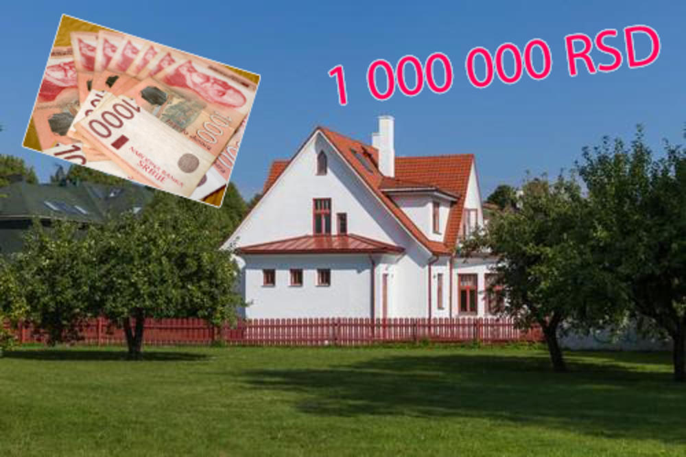 HIT KONKURS U SRBIJI! Dobijate milion dinara za kupovinu kuće ako ste u braku! Ali postoji JOŠ JEDAN USLOV!