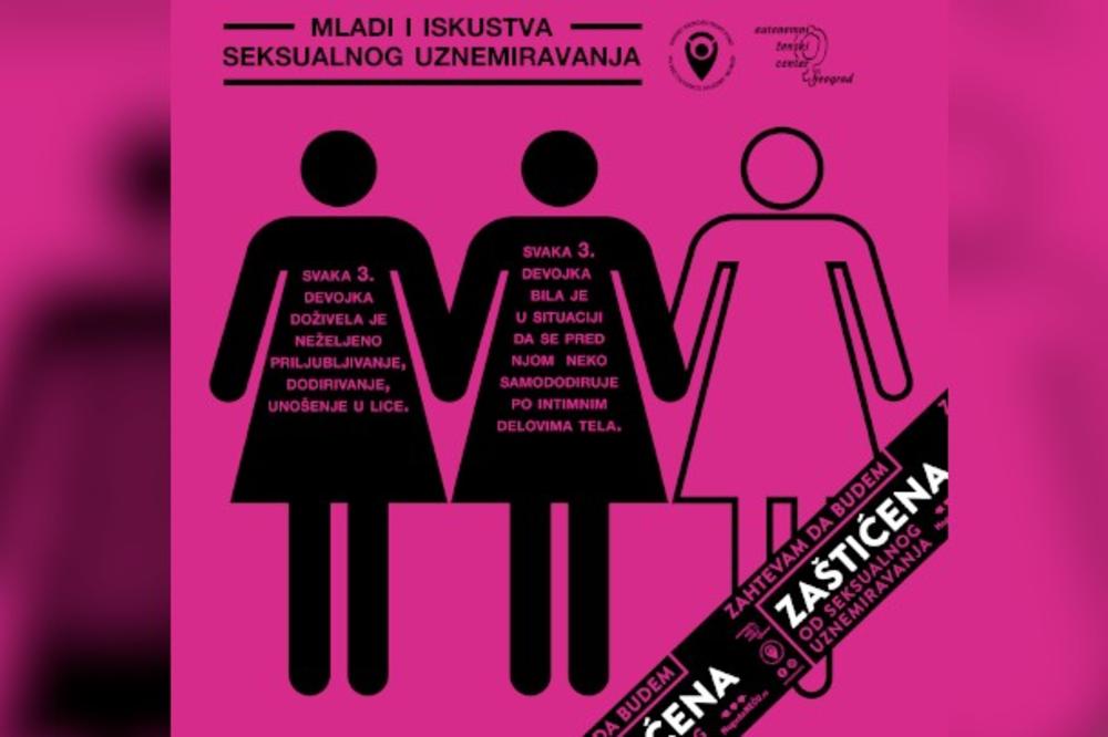 NVO: Svaka treća devojka u Srbiji doživela neki oblik seksualnog uznemiravanja