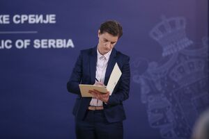 SUSRET ISPRED SKUPŠTINE Premijerka Brnabić nakratko s frilenserima: Uvek sam za razgovor ali ne i ultimatum