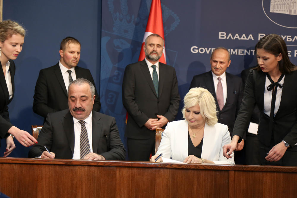 POTPISAN UGOVOR SA TURSKOM KOMPANIJOM TAŠJAPI: Izgradnja auto-puta Beograd-Sarajevo počinje 2020. godine