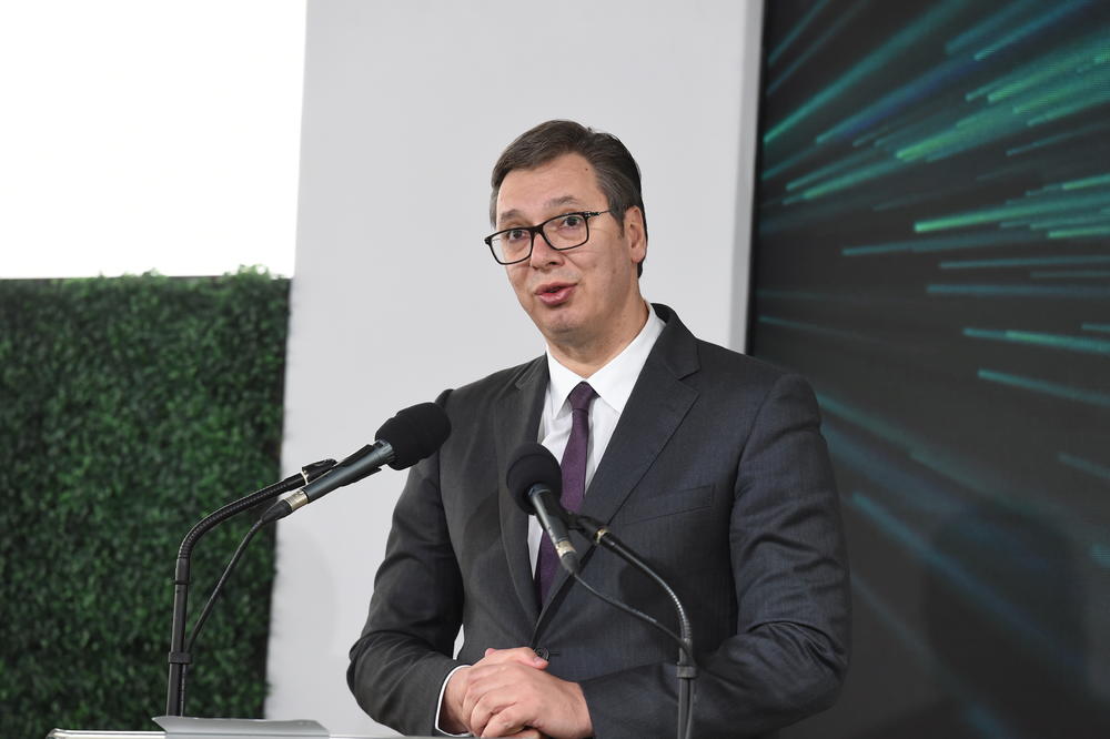 NCR GRADI NAJSAVREMENIJI TEHNOLOŠKI KAMPUS U BEOGRADU Predsednik Vučić: Ovim projektom vraćamo osmehe građanima Srbije, gradimo bolju budućnost