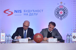 Nastavak saradnje NIS i Košarkaškog kluba Partizan