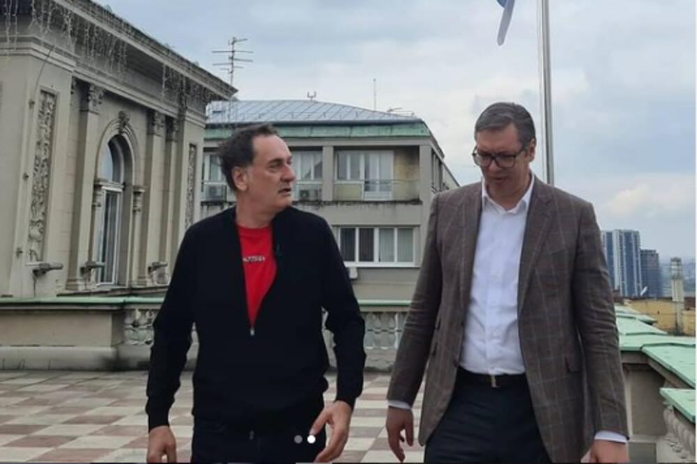 VUČIĆ UGOSTIO NOVINARA HADŽIFEJZOVIĆA Sarajevska televizija za večeras najavila veliki i istorijski intervju s predsednikom Srbije