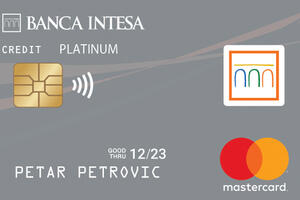 BANCA INTESA MASTERCARD® PLATINUM KREDITNA KARTICA - Simbol prvoklasnog servisa