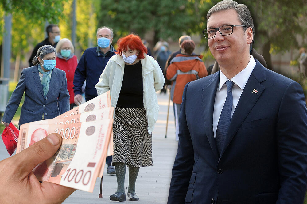 PENZIJE VIŠE ZA OKO 1.700 DINARA: Predsednik Vučić najavio i povećanje plata u javnom sektoru! Evo koliko će biti PROSEČNA PLATA