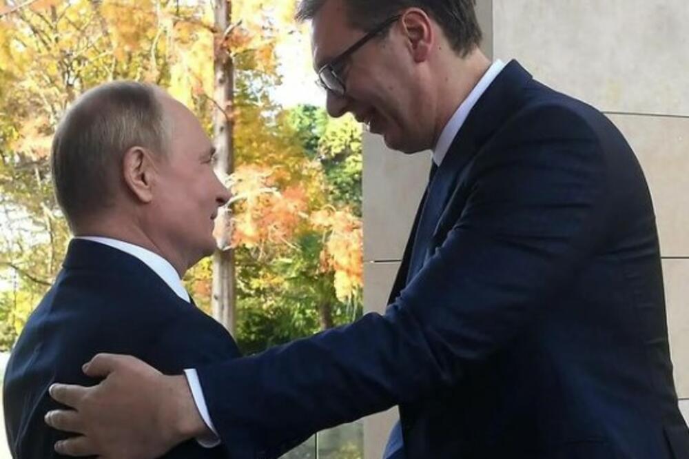 POGLEDAJTE SNIMAK SASTANKA DVOJICE PREDSEDNIKA: Vučić i Putin u Sočiju sve vreme razgovarali na ruskom jeziku