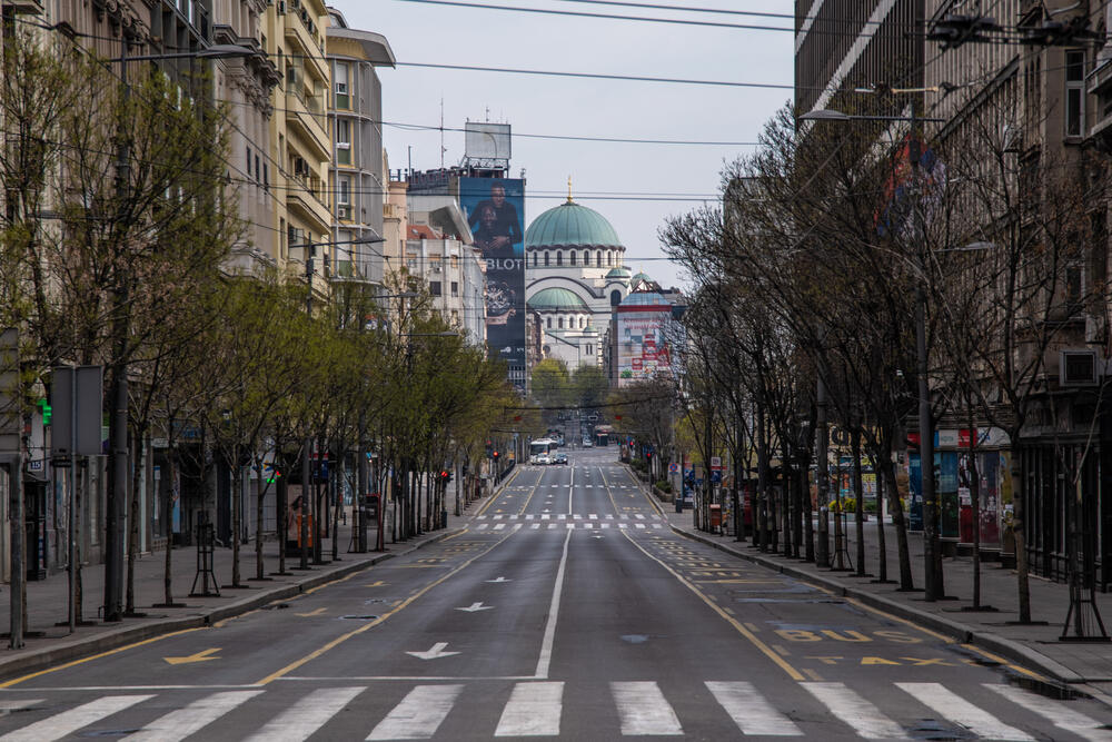Beograd, Beograd Panorama, Kneza Miloša, Beograđanka, Hram Svetog Save