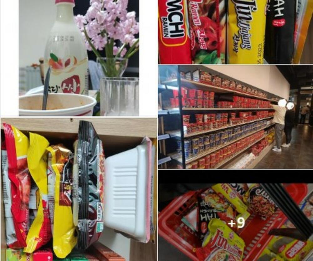 korejski supermarket, supermarket, prvi korejski supermarket, korejska samoposluga