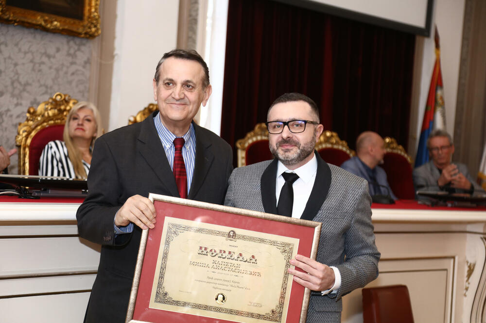 Generalni direktor kompanije AbelaPharm dobitnik nagrade Kapetan Miša Anastasijević