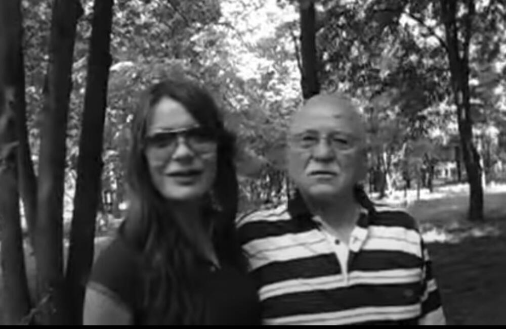 Snimak iz 2009: Edit i Dragan u šetnji