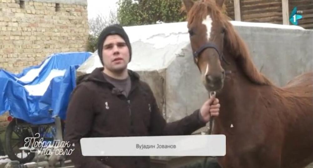 Vujadin Jovanov, konjar, konj