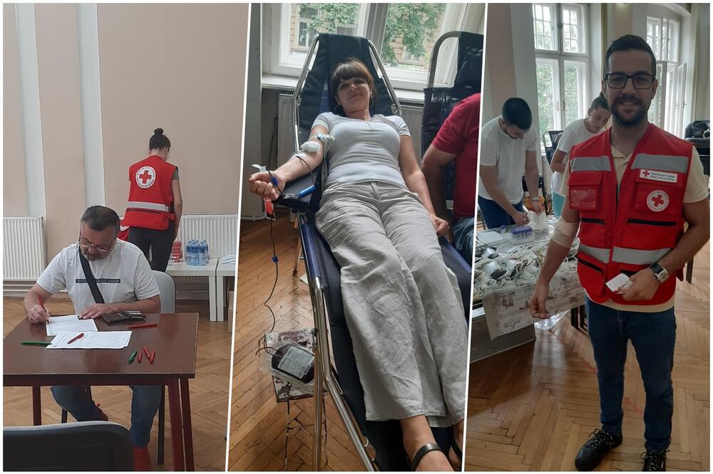 Sparina u Šapcu nije omela davaoce krvi: U roku od pet sati, krv je dalo 47 Šapčana