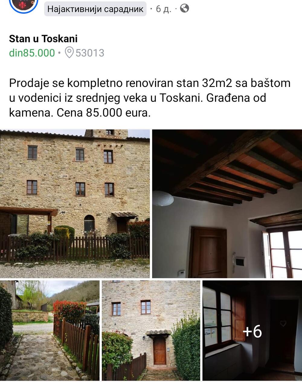 stan u Toskani