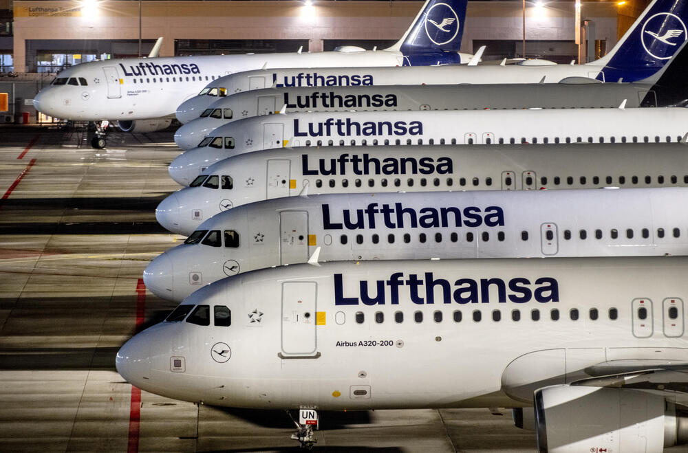 Lufthansa, protest