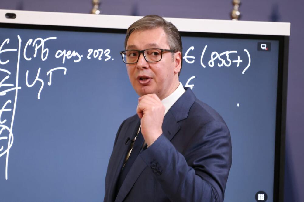 "SRBIJA U REGIONU PRVA PO VISINI PLATA" Vučić: Očekujemo da prosečna plata u martu bude veća od 855 evra