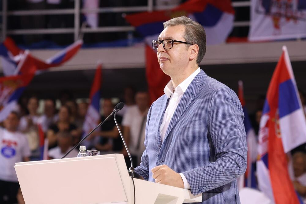 Niš, SNS miting, miting u Nišu, Aleksandar Vučić
