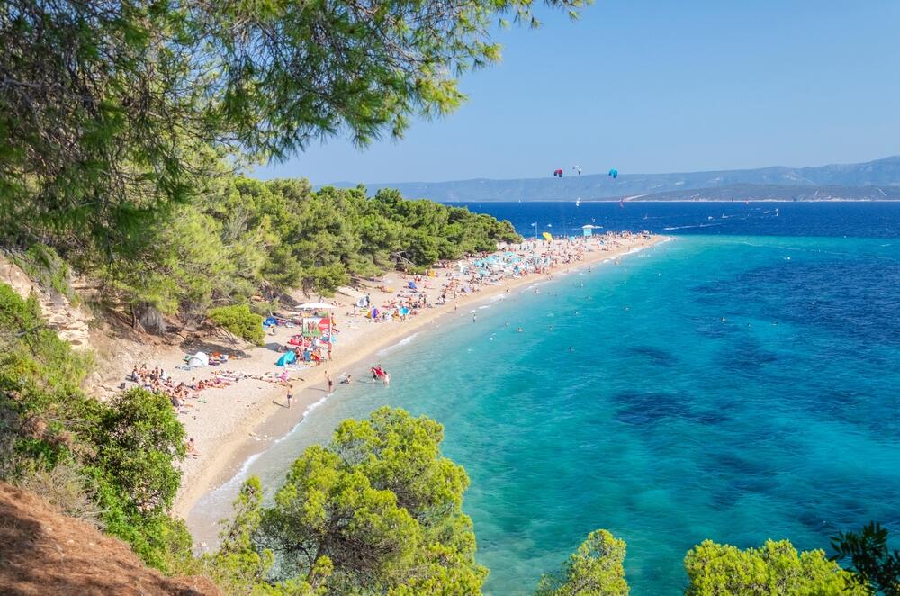 Hrvatska, Plaža, More