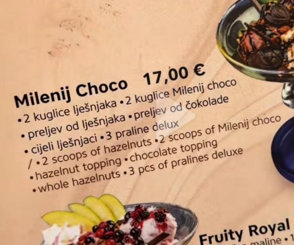 cene sladoleda u Hrvatskoj, Mirza Mustafagić